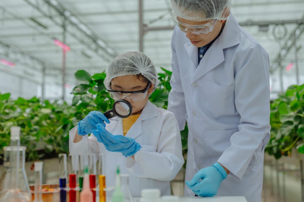 Junior scientist trainee gain real-world strawberry farm experience, survey with hands-on training